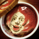 Illustration for article titled Japanese Ice Cream Face Art